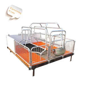High quality animal cage pig farrowing crate farrowing stall for pig farm