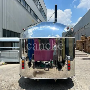 Carrito de Comida Rápida Móvil, Estilo Kiosco, para Pizza y Snacks, Estándar Alemán - Product Image 4