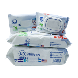 <span class=keywords><strong>Toallitas</strong></span> Húmedas Desechables para Bebés Personalizables con Logotipo, Paquetes de 10, 25, 50 y 100 Unidades - Product Image 1