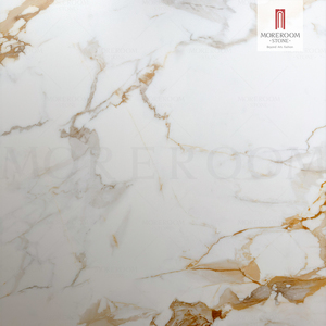 Moreroom calacatta vàng Sứ tấm Matt kết thúc 3200x1600mm lớn Định dạng gạch cho trong nhà tường và sàn bán buôn - Product Image 4
