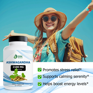 Manufacturer Custom Black Pepper <b>Supplement</b> Pure Ashwagnadha Capsules Support Claming Serenity Ashwagnadha Root Capsule - Product Image 5