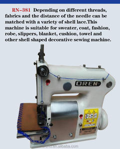 OREN จักรเย็บผ้าชนิดเปลือกหอย ขอบโค้ต รูปทรง<span class=keywords><strong>ล</strong></span>ูกไม้ RN-<span class=keywords><strong>381</strong></span> - Product Image 2
