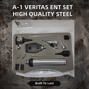 Juego de Instrumentos de Diagnóstico ORL de Acero Inoxidable, Manual, Alta Calidad, Certificado CE Clase I, Larga Duración, 1 Año de Garantía - Product Image 2