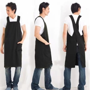 ผ้ากันเปื้อนช่างทำผมทรง H แบบต่างๆ สีสันหลากหลาย ปรับแต่งโลโก้ได้ ผ้าฝ้ายผสมลินิน สำหรับทำอาหาร <span class=keywords><strong>ตัดผม</strong></span> - Product Image 6