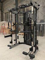 Home Gym Brouilleur Bras Système Multifonction Formateur Smith Machine Puissance Squat Rack DY-6000