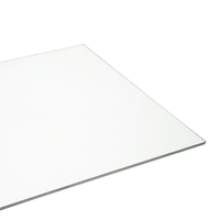 Feuille de plastique PET rigide transparente comme du cristal, film PET transparent avec service de découpe