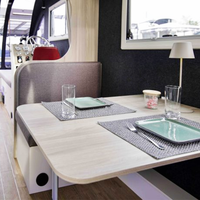 Bateau-maison remorquable 2026 avec moteur hors-bord, en aluminium, pour divertissement, croisière et tourisme, fabrication soudée