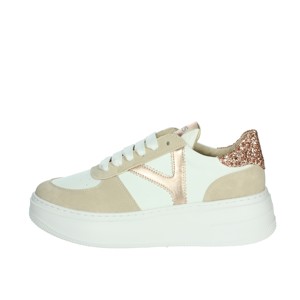 Sneakers Basse K-10525 Bianco/Rosa - Product Image 1