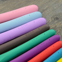 Lot de crochets ergonomiques colorés de 2 à 10 mm avec poignées souples pour le tricot et le crochet – Vente en gros