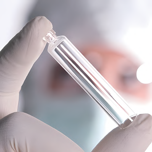 Cartucho de Vidrio Estéril RTU de 3 ml, Tipo I, de Borosilicato, con Tapón de Goma y Tapa de Aluminio - Product Image 1