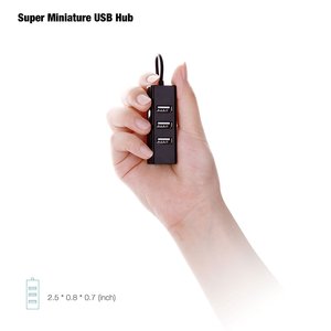 Usb Hub 4 Port 2.0 High Speed Desktop Laptop Expansion <b>Adapter</b> <b>Plug</b> And Play - Product Image 3