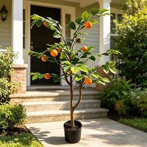 Artificial Orange <b>Tree</b> Artificial <b>tree</b> Artificial Fruit <b>Tree</b> Orange <b>tree</b> - Product Image 5