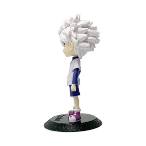 2 styles de figurines manga, statues de dessins animés, version Q. Figurine PVC Anime GON FREECSS Killua Zoldyck de Big Head Hunter, jouet cadeau - Product Image 3