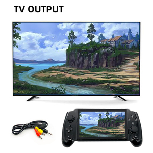 Black Hawk X9 Console Rétro Portable – 4000+ Jeux Intégrés – NES/SNES/Mega Drive/Game Boy – Sortie TV – Cadeau Nostalgique