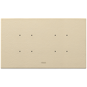 Vimar 5MBS Plate Cream 24.8x14.1 Cm Wall <b>Switch</b> Cover - Product Image 1