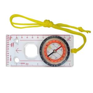 Brújula multifunción con escala de mapa y cordón para senderismo, montañismo, viajes y equipo de navegación al aire libre - Product Image 4
