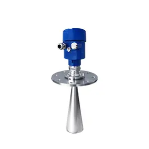 26G RS485 Smart Digital Long Distance Radar Level Meter Wireless Level Transmitter For Solid Powder Water And Liquid