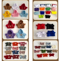 Vente en gros de peluche ours en peluche lavé technique PP coton poupée d'habillage soulagement du stress cadeau d'anniversaire pull ours poupée en peluche