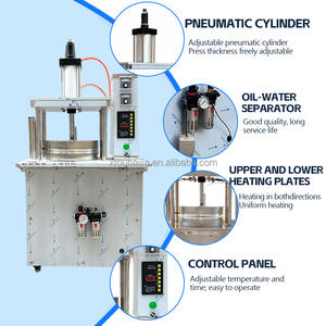 Machine à tacos automatique de haute qualité pour la fabrication de tortillas chinoises, de <span class=keywords><strong>pain</strong></span> <span class=keywords><strong>plat</strong></span>, de <span class=keywords><strong>pain</strong></span> pi, de <span class=keywords><strong>pain</strong></span> taro, de tacos - Product Image 3