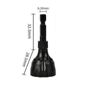 Image Deburring And <b>Chamfering</b> <b>Tool</b> 3-25mm Hexagonal Handle For Metal Workpiece - Product Image 6