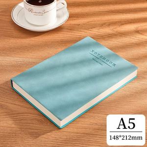 Carnet de notes personnalisé en cuir PU à couverture souple épaissie A4/B5/A5 avec reliure thermique - Product Image 3