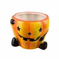 Cadeau de vacances tasses à café décoratives en céramique fantôme Halloween citrouille eau thé drôle dessin animé tasse