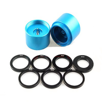 Perforateur de moyeu en alliage d'aluminium pour roues de voiture MINI 4WD, bleu et rouge, YF MJ Guangdong Chine, 14 ans et plus