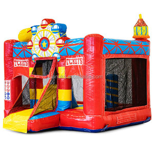 Château Gonflable avec <span class=keywords><strong>Toboggan</strong></span>, Structure Gonflable pour Enfants, Combo PVC - Product Image 2