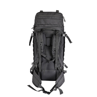 Sac à dos tactique unisexe 50L 60L 70L, grand, imperméable, Molle, randonnée en plein air, camping, voyage - Noir, polyester respirant, antivol
