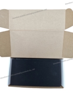 Personnalisé personnalisé blanc papier carton ondulé courrier tasse à café boîte d'emballage avec insert en mousse pour l'expédition