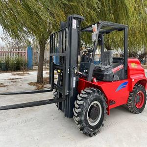 כבד החובה שטח מלגזה משאית 3.5 טון קיבולת מלגזות משאית Telehandler מכביש כל שטח קשה מלגזות - Product Image 1