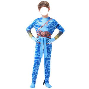 ชุดคอสเพลย์ Avatar <span class=keywords><strong>3</strong></span> สำหรับเด็กและผู้ใหญ่ ชุดบอดี้สูทเซนไท ชุดจั๊มสูทจากภาพยนตร์เอเลี่ยน ชุดแฟนซีสำหรับงานปาร์ตี้ฮาโลวีน ชุดรัดรูปแบบชิ้นเดียว - Product Image 4