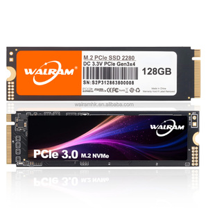 WALRAM M.2 NVMe SSD 128GB PCIe 3.0 Gen3x4 ฮาร์ดดิสก์แบบโซลิดสเตทภายในสำหรับแล็ปท็อป - Product Image 1