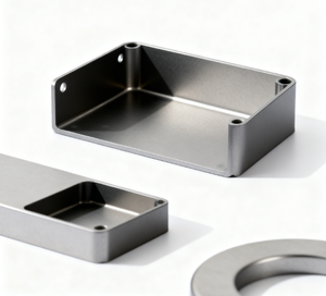 Boîtier en aluminium extrudé sur mesure OEM, finition usinée CNC, brochage pour l'électronique industrielle chinoise - Product Image 4