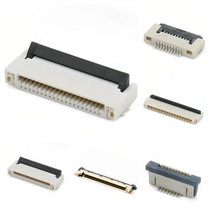 Коннекторы FPC/FFC для электроники: 16-60 контактов, обратное расположение контактов, шаг 0.5 мм, двухрядные, ZIF, SMT/SMD, плоские гибкие кабели - Product Image 3