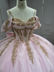 Vestido de Quinceañera Rosa Mumuleo con Capa, Vestidos de 15 Años, Moda Quinceañera, Vestidos de 15 Años <span class=keywords><strong>Lila</strong></span> - Product Image 5