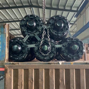 Cqfn 1840mm 1850mm 14t 16t Đức loại bpw trục ống vuông 127 thép phía trước trục sau Trục cánh quạt trục - Product Image 4