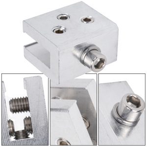 <b>Solar</b> Panel Mounting Clamp Aluminum Alloy 45x40x35mm For Roof Cable Fixing HR077 - Product Image 4