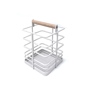 Fabbrica portaposate in metallo portatile <span class=keywords><strong>Organizer</strong></span> per forchetta da cucina cucchiaio di stoccaggio - Product Image 2