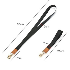 Phone <b>Lanyard</b> 50cm Black Nylon With Metal Buckle <b>For</b> Phone Id Card Camera Strap - Product Image 1