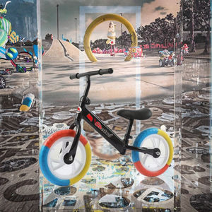 Bicicletas de equilibrio con horquilla de acero para niños <span class=keywords><strong>2023</strong></span>, fábrica de China, venta al por mayor, bicicleta sin pedales para bebés, bicicleta de equilibrio - Product Image 2