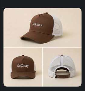 <span class=keywords><strong>Gorras</strong></span> Trucker con Apliques Bordados Personalizados, <span class=keywords><strong>Gorras</strong></span> de Malla con Diseño de <span class=keywords><strong>Animales</strong></span>, Gorra de Béisbol de 5 Paneles - Product Image 5