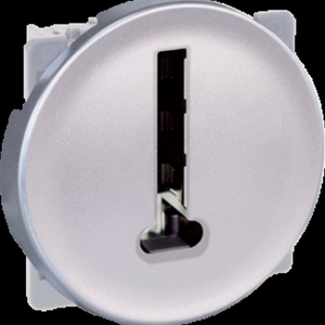 COMETE Conector de teléfono plateado en forma de T Cable de alta calidad para teléfonos - Product Image 1