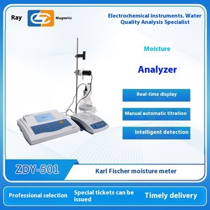 Shanghai REX ZDY-501 manyetik nem analiz cihazı KLS-411 <span class=keywords><strong>Karl</strong></span> <span class=keywords><strong>Fischer</strong></span> nem Titrator 220V 1 yıl garanti - Product Image 3