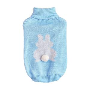 Sweater rajutan kelinci warna murni Model baju anjing <span class=keywords><strong>Channel</strong></span> Tiongkok - Product Image 4
