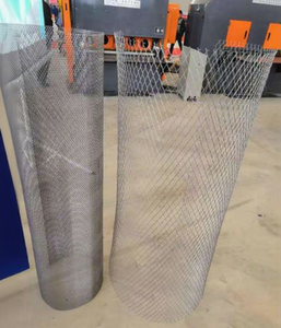 Aluminum Expanded <b>Wire</b> <b>Mesh</b> Diamond Pattern Metal Netting Fence Panel for Industrial Guardrail Lightweight Aluminum Expanded - Product Image 1