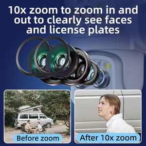 กล้องวงจรปิด <span class=keywords><strong>Yoosee</strong></span> 4 เลนส์ 4K 8MP CMOS ไร้สาย แบบ PTZ ทรงโดม ซูมออปติคอล 10 เท่า ติดตามบุคคลอัตโนมัติ หมุนได้ 360 องศา กันน้ำ รองรับซิม 4G - Product Image 4