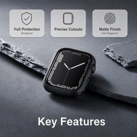 Étui de protection en aluminium mat, protection ultime, cadre de protection de caméra usiné CNC avec découpe pour bouton latéral pour caméra d'action