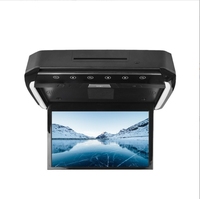 Monitor de techo de 13,3 pulgadas, reproductor de DVD, reproductor de MP5 USB, Monitor abatible hacia abajo, reproductor de DVD con Monitor de techo de 1920*1080