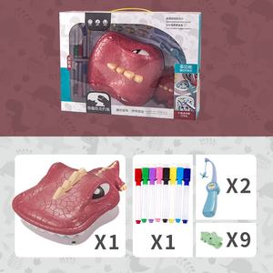 Mainan Elektronik Permainan Keluarga Interaktif Set Mainan Memancing Buaya Plastik dengan Pengisian Daya - Product Image 5